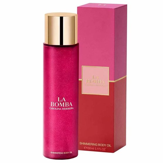 Body Oil Shimmering Carolina Herrera La Bomba
